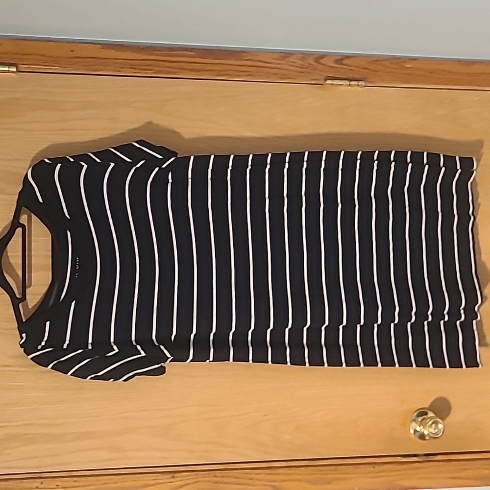 AVA & VIV 1X Bodycon Striped Dress